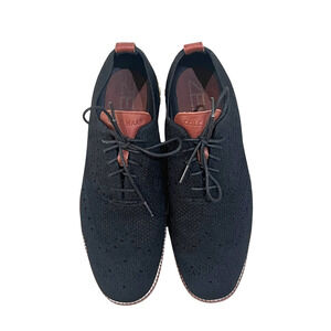 Cole Haan Men's ZERØGRAND Remastered Stitchlite Wingtip Oxfords, Black 9M $190